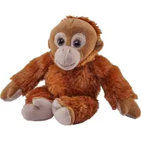 Sonstige Verlage Pluche Orang Oetan knuffel - 13 cm - aap/apen knuffeldieren