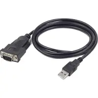 Gembird Cablexpert UAS-DB9M-02 - Câble USB / série - USB (M) pour DB-9 (M) - 1.5 m - noir