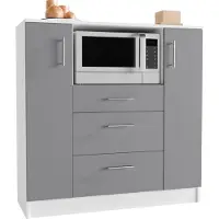 VCM Keukenkast Ladeblok Keuken Keukenmeubels Magnetron Esilo