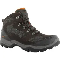 Hi-tec Storm Heren Wandelschoenen Van Donkerbruin Suède
