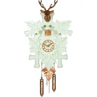 Trenkle - 3205_QM_HZZG_koper - Wandklok - kwarts - Effect Line