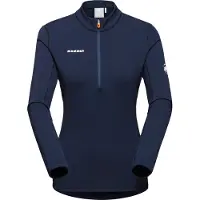 Mammut - Women's Aenergy Midlayer Half Zip Pull - Fleecetrui XS, blauw