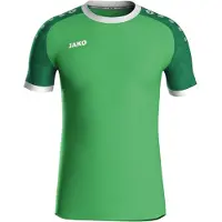 Jako Iconic SS Shirt Senior Groen - Donkergroen - Wit M