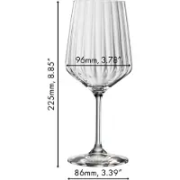 Spiegelau Wijnglas Lifestyle 630 ml (4-delig)