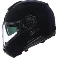Nolan N90-3 06 Classico 301 Zwart Glossy Systeemhelm - Maat XL - Helm
