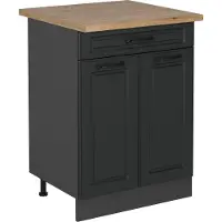 Vicco R-Line Keukenonderkast – 60 cm, WB Eik Antraciet landhuis