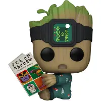 Funko POP! I Am Groot - Marvel POP! Groot PJs With Book 9 cm Verzamelfiguur - Multicolours