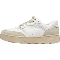 Tamaris Sneakers laag donkerbeige / wit
