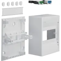 Hager GD106N GD106N Kleine verdeelkast Opbouw (op muur) Inhoud: 1 stuk(s)