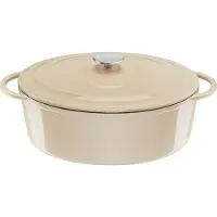 Tefal LOV Ovale braadpan E2590604 34 cm Beige