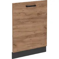 Vicco R-Line Vaatwasser deksel – 60 cm zonder werkblad Krachtige eik goud