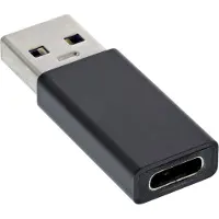 InLine 35810 USB 3.2 adapter, USB-A stekker naar USB Type-C connector (Generatie 1)