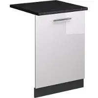 Vicco Fame-Line Vaatwasserfrontpaneel – 60 cm, WB Antraciet Wit Hoogglans