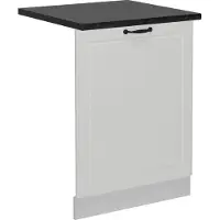 Vicco R-Line Vaatwasserfrontpaneel – 60 cm, WB Antraciet Wit Landhuis