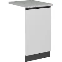 Vicco R-Line Vaatwasserfrontpaneel – 45 cm, WB Marmer Wit