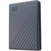 Western Digital My Passport - Externe Harde Schijf - USB-C - Grijs - 5 TB