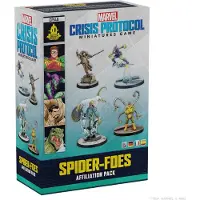 Atomic Mass Games Marvel: Crisis Protocol Spider-Foes Affiliation Pack - Laat sinistere schurken los op het tafelblad! Strategiespel voor superhelden