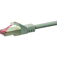 Dsit CAT6 S/FTP (PIMF) patchkabel - 3 meter grijs - netwerkkabel - internetkabel - UTP kabel - RJ45 - 1000 mbit/s