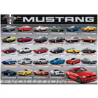 Eurographics Ford Mustang Evolution (1000) - Legpuzzel