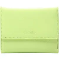 Esquire Leren Portemonnee Viktoria Flap Wallet Lime Lichtgroen