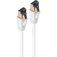 Shiverpeaks BS08-41006 netwerkkabel Wit 0,25 m Cat8.1 F/FTP (FFTP)