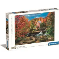 Clementoni - Puzzel - 2000 Stukjes - Glade Creek Grist Mill - Puzzel Voor Volwassenen