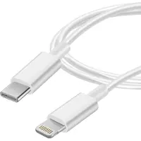 MaXlife OEM0100928, wit, USB-C, Lightning, 2 meter, mannelijk connector, mannelijk connector