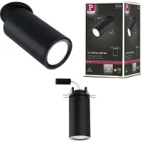Paulmann Turnal Coin 3SD EBL schwarz 93088 LED-inbouwlamp LED 6 W Zwart (mat)