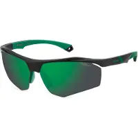 Polaroid Zonnebril PLD 7055/S 68/10/135 Matte zwart groen Polycarbonaat monturen MAN PLD 7055/S