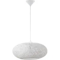 Eglo Landelijke hanglamp Campilo 45cm wit