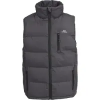 Trespass Heren Steppvest met sluiting, model TP849 (maat M), donkergrijs