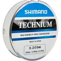Shimano Technium Grey 0,355 mm 300 m 11,5 kg Lijn