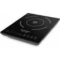Orbegozo PIC 2000, zwart, kookplaat, 36 cm, inductiekookplaat met zones, glas, 1 zone/zones