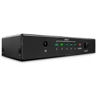 Lindy 5 Port HDMI 18G Switch 5 poorten HDMI-switch Met afstandsbediening 3840 x 2160 Pixel
