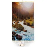 TRIO Infraroodstraler - flexibel verwarmingspaneel 430W design 10 rivier, afmetingen 100x57cm