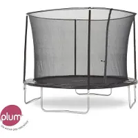Plum - Fun Trampoline met veiligheidsnet - 305 cm - Zwart