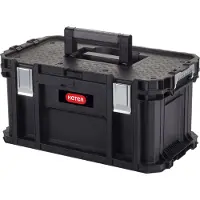 Keter Connect Toolbox Zwart-rood - 54 x 31 x 27,5cm