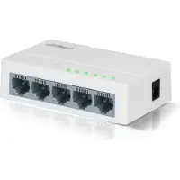 Dahua Ethernet Switch - 5 Poorten - Unmanaged - 5 x 10 / 100 Mbps - Internet - Netwerk splitter - PFS3005-5ET-L