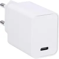 Grundig Oplader 30W - Snellader USB-C - Adapter Universeel voor Verschillende Apparaten - Compact Oplaadblokje USB - Wit