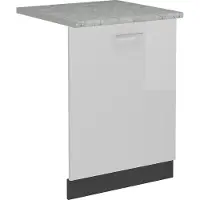 Vicco R-Line Vaatwasserfrontpaneel – 60 cm, WB Marmer Wit Hoogglans