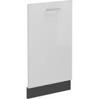 Vicco R-Line Vaatwasser deksel – 45 cm zonder werkblad Wit Hoogglans