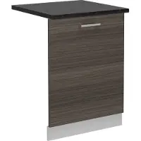 Vicco R-Line Vaatwasserfrontpaneel – 60 cm, WB Antraciet Edel grijs