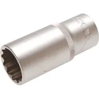 Bgs Steckschlüssel-Einsatz für Diesel-Einspritzdüsen Antrieb Innenvierkant 12,5 mm (1/2") SW 27 mm