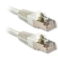 Lindy 47199, Cat6A, S/FTP, PIMF, LSOH, wit, 15 meter, patchkabel