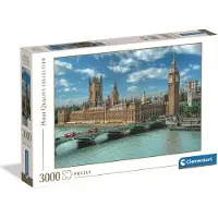 Clementoni - Puzzel - 3000 Stukjes - Houses of Parliament - Puzzel Voor Volwassenen - High Quality Collection