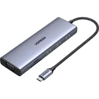 UGREEN USB-C hub met 9 aansluitingen, inclusief 4K HDMI