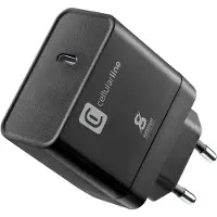 Cellularline Super Fast Charger PD 45W - Universele Snellader - Zwart