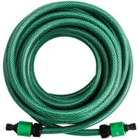 vidaXL Zwembadslang 10 m PVC groen