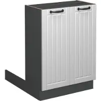 Vicco Fame-Line Keukeneiland – 60 cm zonder werkblad Wit Landhuis