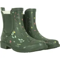 Mountain Warehouse Dames/Dames Bloemen Rubber Enkellaarsjes (Donkere Khaki)